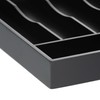 Relaxdays Cutlery Tray, 5 Compartments, Drawer Organiser System, HBD: 4.5