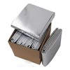 Generic Reflective Bubble Insulation Sheet, Double Side, Thermal Insulation for