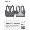 Yvette Zip Front Sports Bra - High Impact Sports Bras