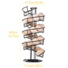 Toplife Spiral Design Metal Egg Skelter Dispenser Rack, Storage Display
