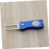 Sosoport 3pcs Golf Equipment Divot Repair Tool Ball Marker Stainless