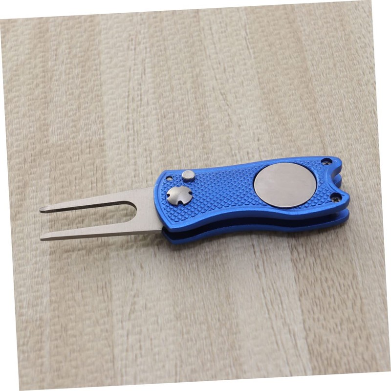 Sosoport 3pcs Golf Equipment Divot Repair Tool Ball Marker Stainless
