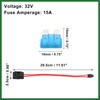 Motoforti 32V Low Profile Mini Fuse Adapter Kit with 2pcs