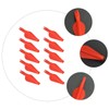 Kisangel 2sets Plastic Arrow Tail Arrow Tail Accessory 20 Replacement