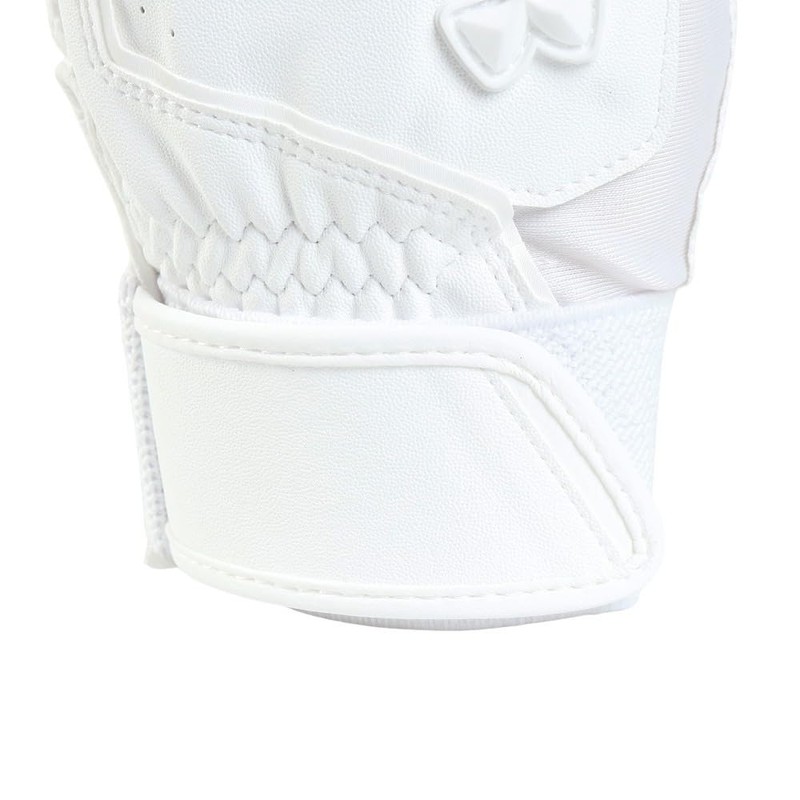 UA Clean Up Batting Gloves, Colorless, 6001311 (100), White, White,