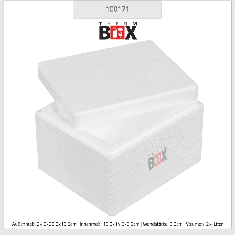 THERM BOX Polystyrene Box 2 W 24 x 20 x