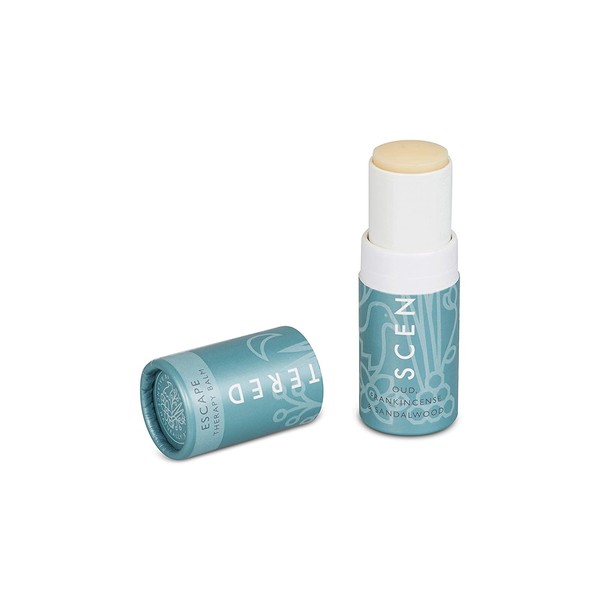 Scentered Escape Aromatherapy Balm Stick - Encourages Feelings of Peace & Tranquility - Frankincense, Sandalwood & Cedarwood Blend