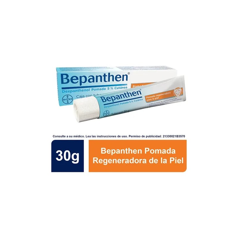 Bepanthen Pomada Regeneradora De Piel - Tubo Con 30 G