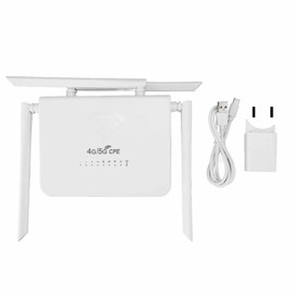 Outdoor 4G LTE CPE Wifi Router with SIM Card Slot 300Mbps Unlocked 4G LTE Modem with 4 5dBi Antennas for America