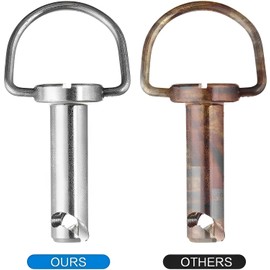 LangPu - Cierre de 1/4 giro con arandelas/pernos de montaje de alforja Harley / pasadores de sujeción para bolsa de sillín de motocicleta para Harley Touring Softail Road King Electra Street Glide