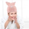 WOONEKY Cat Hair Hat Microfiber Hair Towel Quick Drying Hat