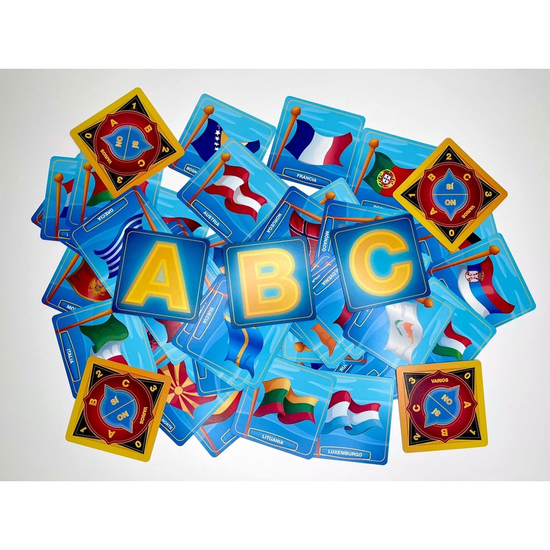 Atomo Games Fun with Flags. Card Game for the Whole