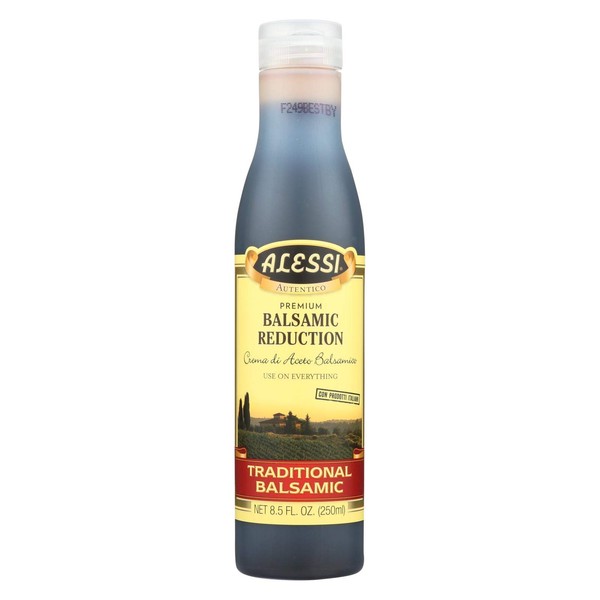 Alessi Balsamic Reduction Vinegar, 8.5 Ounce (Pack of 6)