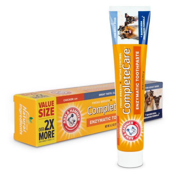 Arm & Hammer Complete Care Enzymatic Dog Toothpaste, 6.2 oz