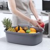 JiatuA Large Cleaning Supplies Caddy Portable Shower Basket Supply Organizer