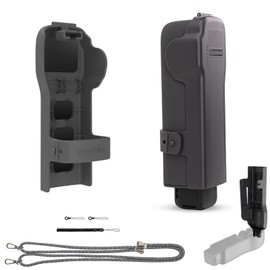 Shaluoman Cover Case for DJI Osmo Pocket 3, Full Protection Portable Pocket 3 Case with Magnetic Storage Slot Gimbal/Lens/Screen Protector Accessories