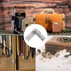 uxcell 18Pcs Invisible Brass Barrel Hinge, 25x5mm Concealed Hinges, Folding