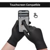 SwiftGrip Disposable Nitrile Exam Gloves, 3-mil, Black Nitrile Gloves Disposable