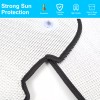 carmotion88 2PCS Car SunRoof Window Sunshade Trim SunVisor Kit For
