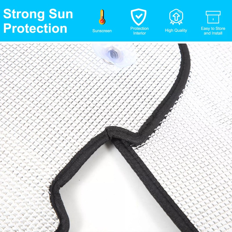 carmotion88 2PCS Car SunRoof Window Sunshade Trim SunVisor Kit For