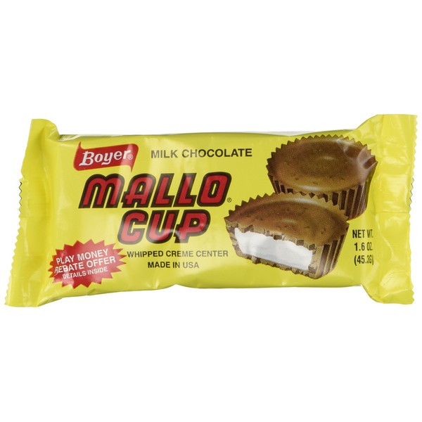 Boyer Candy Company Mallo Cups - 24 Count, 1.5ounces