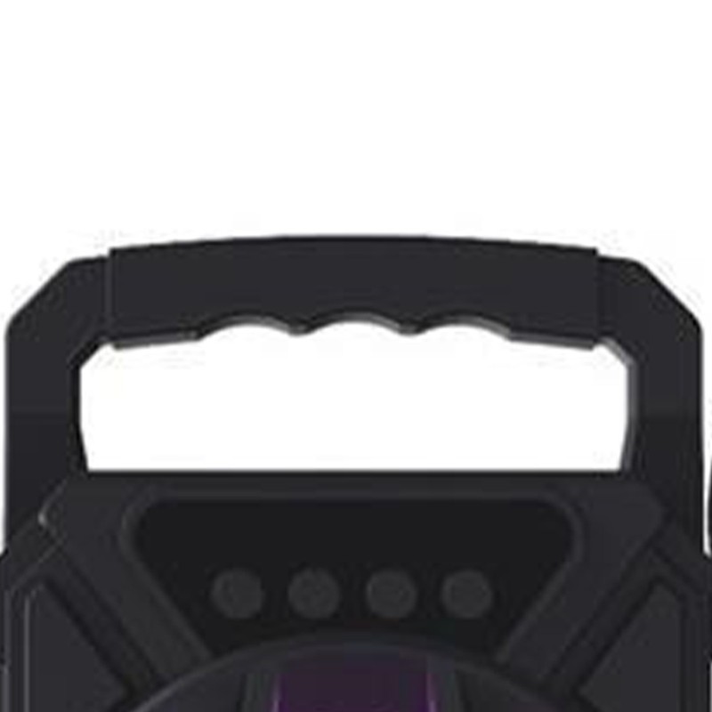 Portable Karaoke Machine Multifunction Cool Lighting Plug in Card Deep