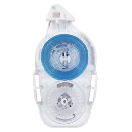 Double-Sided Permanent Glue Tape Refill One Action 1920-1/3" (8.4mm) Width x 26' (8m) Length - 4 Pack Refills- Scrapbooking, Crafts, Journaling, and Gift Wrapping Adhesive Tape Runner by Plus