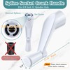 3/8'' 12 Spindle Spline Socket Crank Handle with Universal Tee