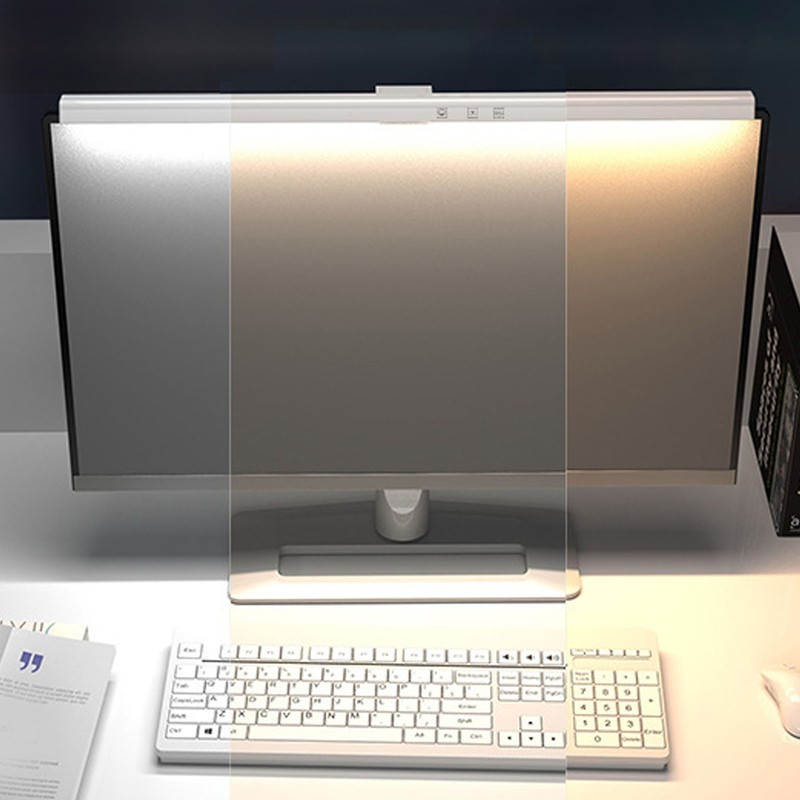 Computer Monitor Light Bar Reduce Eye Fatigue Touch Control LED