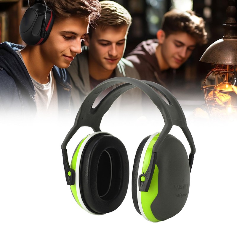 Noise Reduction Safety Ear Muff Foldable Noise Cancelling Earmuff for