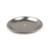 PEAKS&TREES Outdoor Camping Plate, Titanium, Plate, 8.3 inches (21 cm),