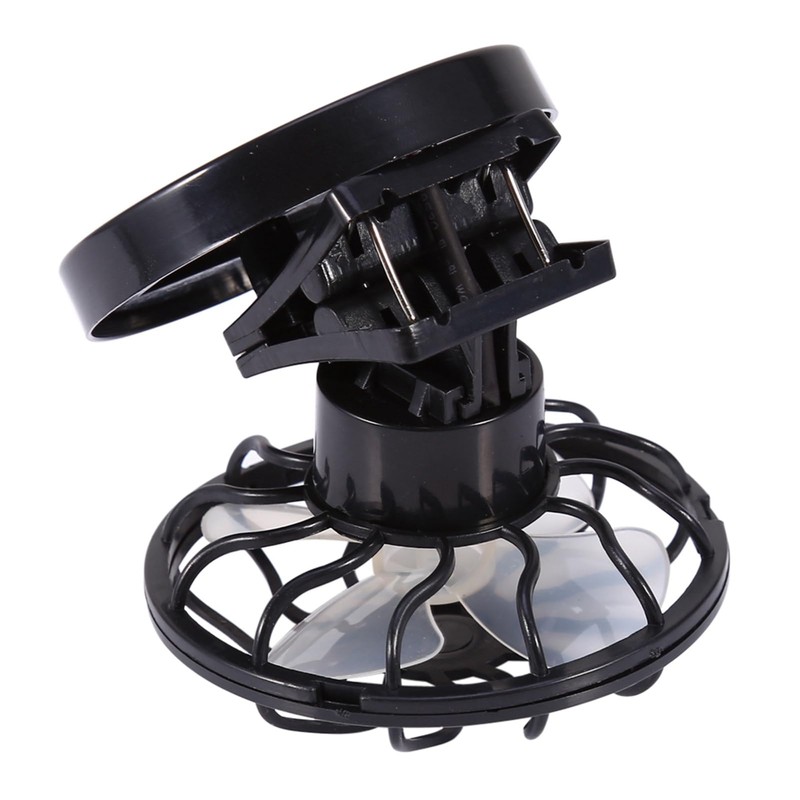 Clip On Solar Fan, Cooling Cell Fan for Travel Camping