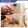 sourcing map Finishing Nails 50pcs 50mm 2 Inch Hand-Drive Hardware
