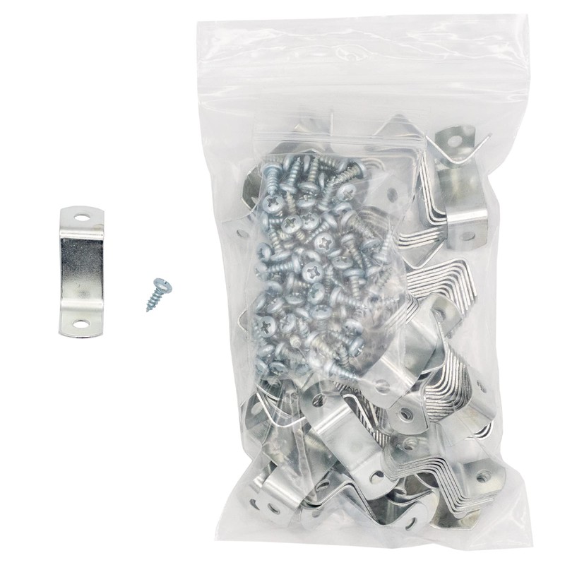 Canvas Offset Clips 1-inch 2-Hole Pk/100