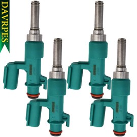DAVRPES 4 boquillas 23250-F2020 para inyector de combustible para Toyota Camry 1TR 2TR 3RZ 2RZ 1RZ Reemplazo #23250 F2020|23250F2020