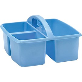 Teacher Created Resources® Light Blue Plastic Storage Caddy