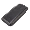 Leather Cigar Case Portable 3 Finger Cigar Humidor Carrying Case