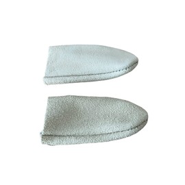 Protector de dedos de piel para pulir o moler, tamaño L, 1 par para relojeros