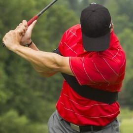 Golf Practice Equipment, Golf Practice Band, Underarm, Induction Distance 0.2 - 0.2 inches (4 - 6 mm), Closing Belt, Swing Armpit Tightening, Swing Trainer, Swing Correction, Elbow Support, Golf