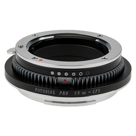 Fotodiox Pro Lens Mount Adapter Sony Alpha A-Mount (and Minolta AF) DSLR Lens to G-Mount GFX Mirrorless Camera