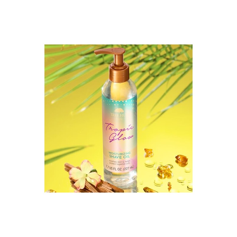 TREE HUT, Bare Moisturizing Shave Oil Tropic Glow, Aceite para