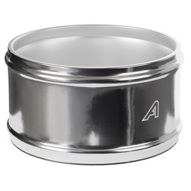 57mm (2.25 Inch) Aluminium Alloy Hose Connector Pipe Joiner 100mm Length Tube Fitting Replacement