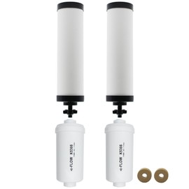 【Upgraded】Renami Ceramic Filter & Fluoride Filter Replacement for Berkey® BB9-2 Black Filters & PF-2 Fluoride Filters, Compatible with Berkey® Gravity Water Filter System, Combo Pack