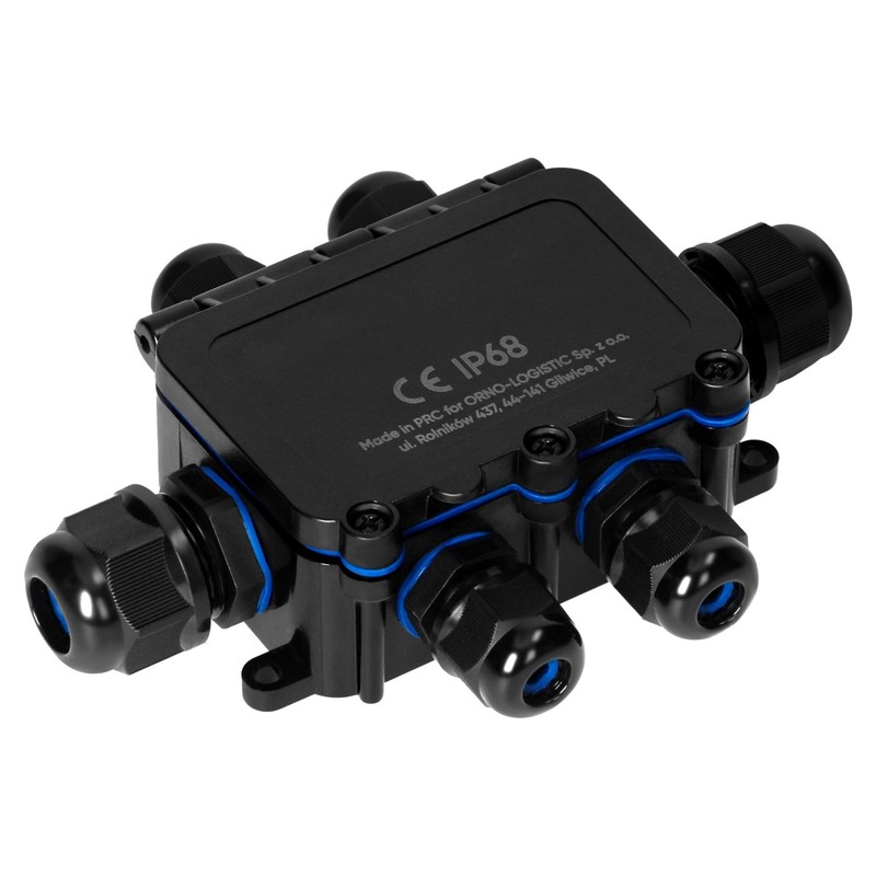 MIRATIC Waterproof Junction Box for Outdoor Use, IP68, Surface-Mounted HD