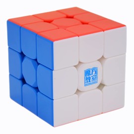 Bukefuno MoYu Super RS3M 2022 3x3 Magnetic Speed Magic Cube MoYu Super RS3M Magnetic 3x3x3 2022 Magic Cube Stickerless MFJS Puzzle Speed Cube RS3M