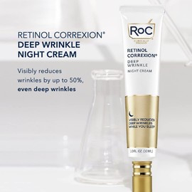 RoC Retinol Correxion Deep Wrinkle Night Cream 1.0 oz - (2) Pack