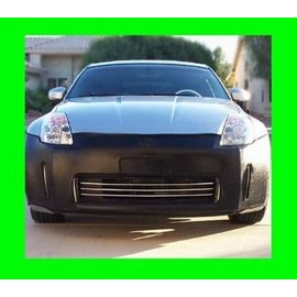 312 Motoring fits 2003-2009 Nissan 350Z Chrome Grill Grille KIT 350 Z 350-Z 2004 2005 2006 2007 2008 03 04 05 06 07 08 09