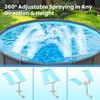8-Spray Pool Fountain for Above & In-Ground Pools – Adjustable