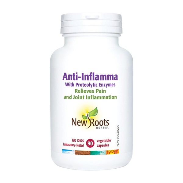 New Roots Herbal - Anti-Inflamma - 90 capsules - Inflammation Support