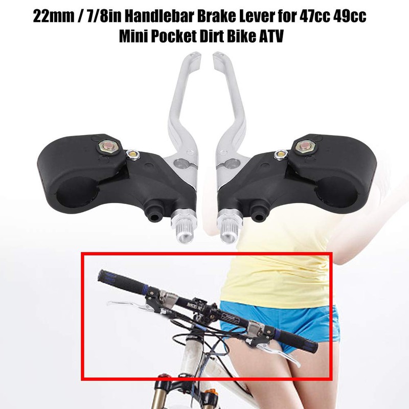 Aramox Brake Lever, 1 Pair Universal 22mm / 7/8in Handlebar
